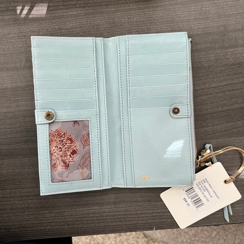 HOBO Whisper Blue Wallet